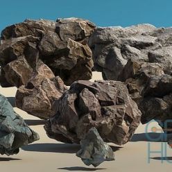 3D model Cubebrush – Yughues PhotoScanned Rocks