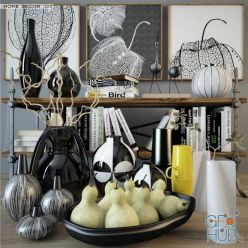 3D model Home Decor with pears