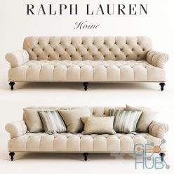 3D model SOFA RALPH LAUREN INDIAN COVE LODGE Hi-Poly