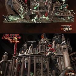 3D model Heroes Infinite - Pirates Curse of the Dead Seas - Centerpiece July 2022 – 3D Print