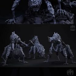 3D model Bestiarum Miniatures - Black Widow - June 2020 – 3D Print