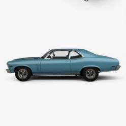 3D model Chevrolet Nova SS 396 1970