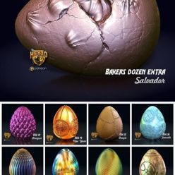 3D model Dozen Eggs Pack2 – 3D Print