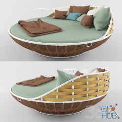 3D model Bed_sea