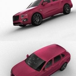 3D model Bentley Bentayga 2016