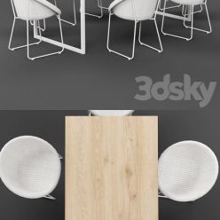 3D model Dining table 35