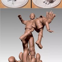 3D model Hisoka contra Gon Hunter x Hunter – 3D Print