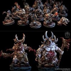 3D model Bestiarum Miniatures Aurox Minotaurs Part 1 May 2022 – 3D Print