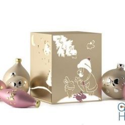 3D model Christmas decorative set