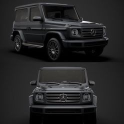 3D model Mercedes Benz G 550 3d W463 2020