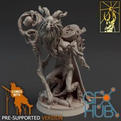 3D model Townfolks Goat Deamon – 3D Print