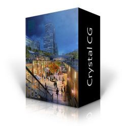 3D model Crystal CG – Vol. 135