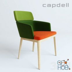 3D model CONCORD chair by Capdell