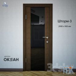 3D model Internal door01