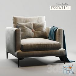 3D model Armchair Essentiel