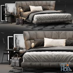 3D model B&B Italia Husk Bed