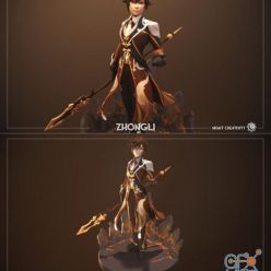 3D model Zhongli from Genshin Impact – 3D Print