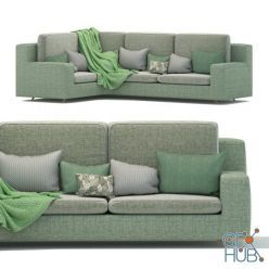 3D model IKEA Greenn Sofa