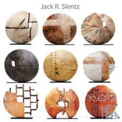 3D model Wood sculptures by Jack Slentz