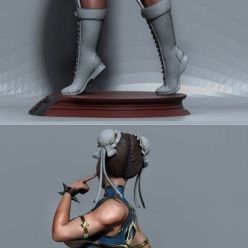 3D model Chun-Li – 3D Print