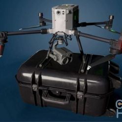3D model Quadcopter DJI Matrice 300 RTK