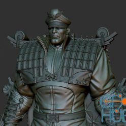 3D model M.Bison - Street Fighter (China stile)