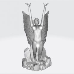 3D model Fallen Angel – 3D Print