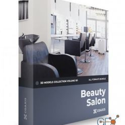 3D model CGAxis Beauty Salon 3D Models Collection Volume 101