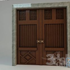 3D model Islamic door 28