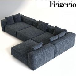 3D model Corner sofa Frigerio Cooper (max 2011, 2012, fbx)