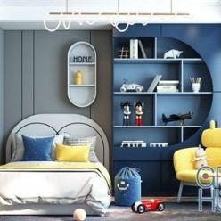 3D model Children Bedroom 15