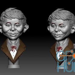 3D model Alfred Neuman Busto – 3D Print