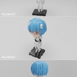 3D model Neon Genesis Evangelion Rei Ayanami – 3D Print