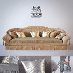 3D model Classic sofa Savoy by Provasi