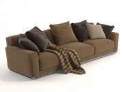 3D model Sofa Luis by B&B Italia