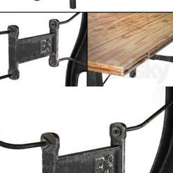 3D model Nuevo V4 A-Leg small dining table