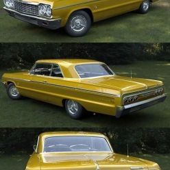 3D model Chevrolet Impala SS 1964