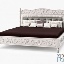 3D model Andrea Fanfani Bed