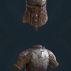 3D model Medieval Armor PBR