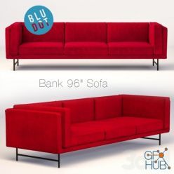 3D model Blue Dot Bank 69 SOFA