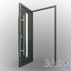 3D model Detailed door