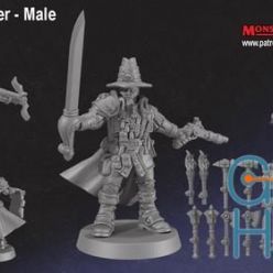 3D model Monster Hunter Male – 3D Print