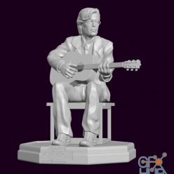 3D model Eric Clapton – 3D Print