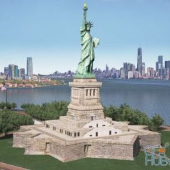 3D model TurboSquid – Statue of Liberty