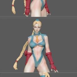 3D model Cammy Street Fighter Game Character Girl Anime Woman – 3D Print