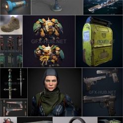 3D model PBR Game 3D-Models Bundle September 2021