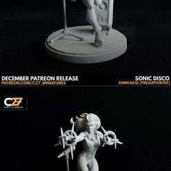 3D model Sonic Disco – 3D Print
