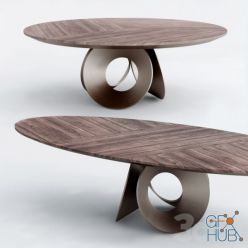 3D model Oracle Arketipo Dining Tables