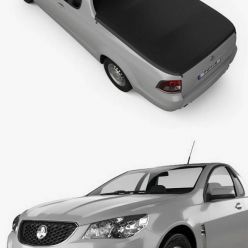 3D model Hum 3D Holden Commodore Evoke ute 2013