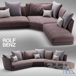 3D model Sofa ROLF BENZ TONDO 02